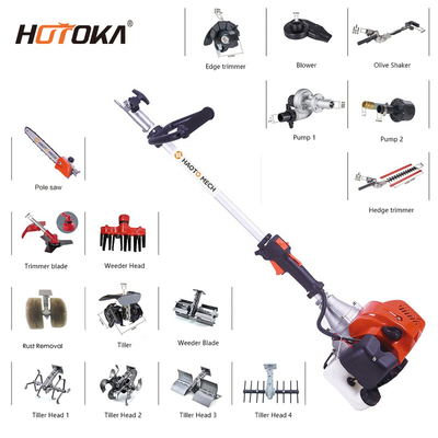 Multi Function 2-Stroke Pole Hedge Trimmer Gasoline Brush Gasoline Trimmer Grass Trimmer Long Pole Hedge 5200 Pole Saw