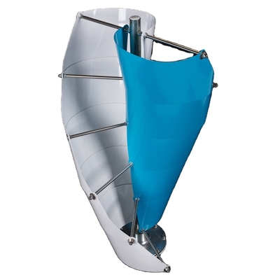 Wind System Residential Vertical Wind Turbine Generator 400W Shaft 48V Off Grid Home Use
